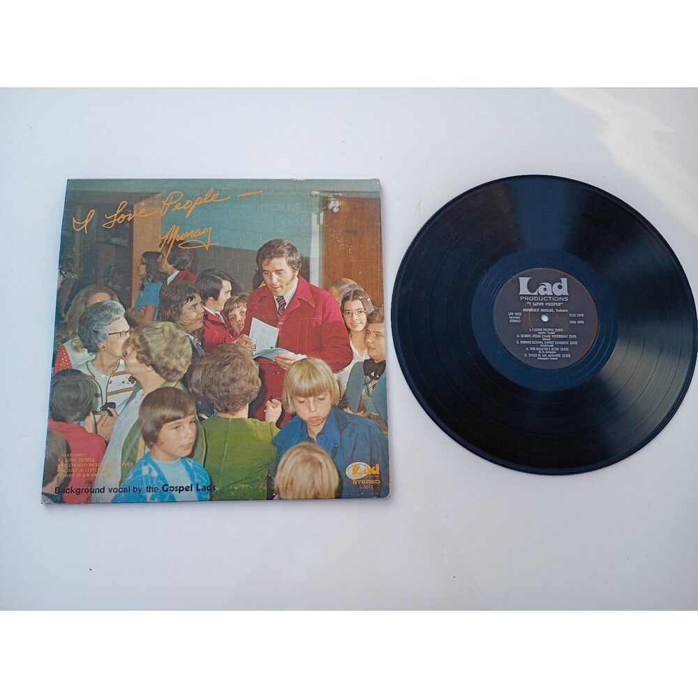 Money – I Love People LP Record 1970 Lad Productions Gospel Soul 33 RPM
